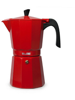 Ibili 612306 Μπρίκι Espresso 6Cups Κόκκινο