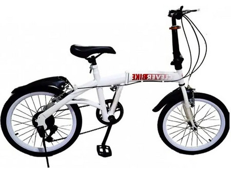 Clever Bike V2 Σπαστό Ποδήλατο Πόλης 20" με 6 Ταχύτητες Κόκκινο
