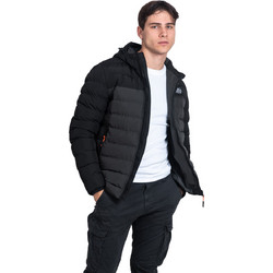 Ice Tech Ανδρικό Μπουφάν Χειμωνιάτικο Puffer Ανθρακί G837