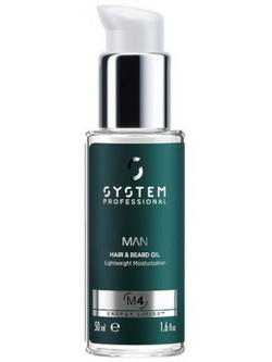 System Professional Man Hair & Λάδι για Γένια 50ml