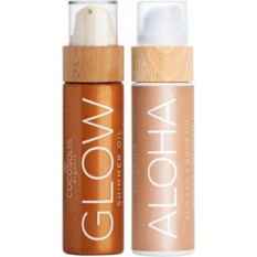 Cocosolis Aloha Sun Tan Body Oil 110ml & Glow Shimmer Oil 110ml
