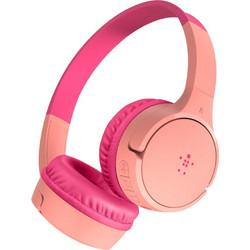 Belkin Soundform Mini Ενσύρματα & Ασύρματα Bluetooth Παιδικά Ακουστικά On Ear Ροζ