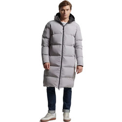 Superdry Ανδρικό Μπουφάν Χειμωνιάτικο Παρκά Γκρι M5011180A-FSJ