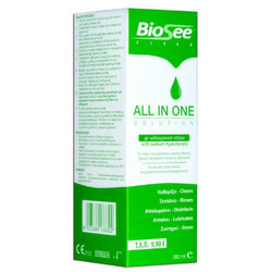 Soleko Biosee ALL In One Υγρό Φακών Επαφής 380ml