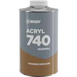 HB Body Acryl Normal 740 Διαλυτικό 1lt