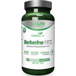 Evolite Berberine HCL 400mg 60 Κάψουλες