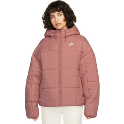 Nike Sportswear Therma-FIT Essentials Γυναικείο Μπουφάν Χειμωνιάτικο Puffer Μακρύ Σομόν FB7672-618