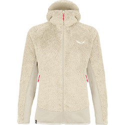 Salewa Tognazza Γυναικεία Ζακέτα Fleece Μακριά με Κουκούλα και Φερμουάρ Μπεζ 27919-7266