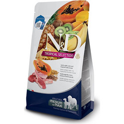 Farmina N&D Tropical Selection Medium & Maxi Adult with Lamb, Spelt, Oats & Tropical Fruits 10kg