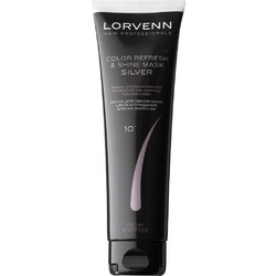 Lorvenn Refresh & Shine Silver Χρωμομάσκα Μαλλιών 150ml
