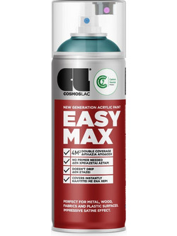 CosmosLac Σπρέι Βαφής Τιρκουάζ Satine 400ml NO819