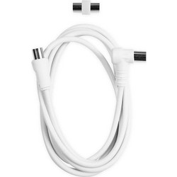 SBS Καλώδιο Κεραίας Coax Male to Coax Female 1.8m White 18M