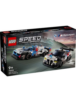 Lego Speed Champions BMW M4 GT3 & BMW M Hybrid V8 Race Cars για 9+ Ετών 76922