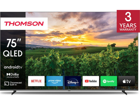 Thomson 75QA2S13 Smart Τηλεόραση 75" 4K UHD QLED HDR (2023)