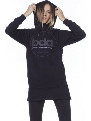 Body Action Mini Αθλητικό Μπλουζοφόρεμα Μαύρο 61004