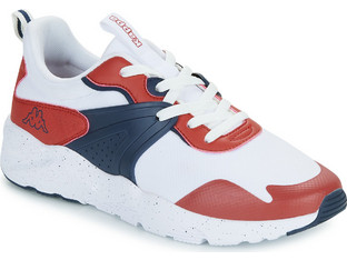 Kappa Montero Ανδρικά Sneakers Λευκά Κόκκινα 381U3IW-A4O