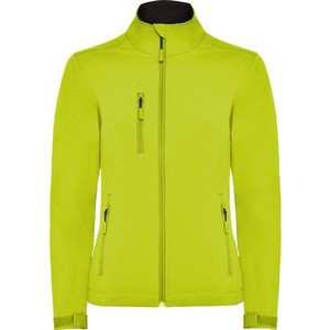 Roly Nebraska Γυναικείο Μπουφάν Softshell Κοντό Lime 30510560009-6 Roly Nebraska Γυναικείο Μπουφάν Softshell Κοντό Lime 30510560009-6