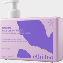 Etheleo Natural Face Cleansing Ενυδατικό Gel Καθαρισμού Προσώπου 250ml