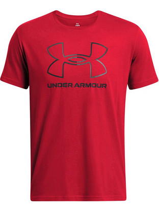 Under Armour GL Foundation Update Ανδρικό Αθλητικό T-Shirt Κόκκινο 1382915-600
