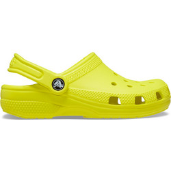 Crocs Classic Clog Παιδικά Παπούτσια Θαλάσσης Ανατομικά Κίτρινα 206991-76M