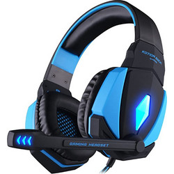 Kotion Each 24316 Gaming Headset Over Ear Black Blue