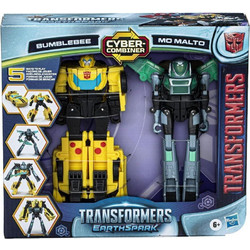 Hasbro Transformers Earthspark Cyber-Combiner Bumblebee & Mo Malto Σετ Φιγούρες Δράσης για 6+ Ετών