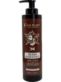 Lilia Black Σαμπουάν για Γένια 250ml