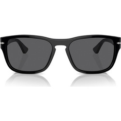 Persol PO3341S 95/B1 Ανδρικά Γυαλιά Ηλίου Τετράγωνα Κοκάλινα Μαύρα με Μαύρο Polarized Φακό