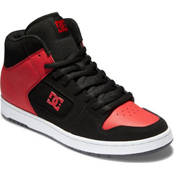 DC Manteca 4 Hi Ανδρικά Sneakers Μποτάκια Μαύρα Κόκκινα ADYS100743-BLR
