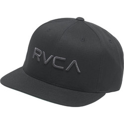 RVCA Twill Ανδρικό Καπέλο Jockey Snapback Υφασμάτινο Μαύρο AVYHA00457-BCL
