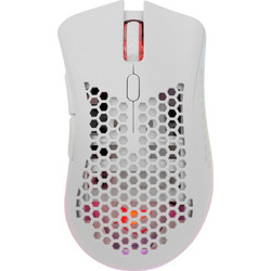 White Shark Lionel Ασύρματο Gaming Ποντίκι RGB 10000 DPI White