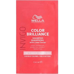 Wella Invigo Color Brilliance Fine To Medium Σαμπουάν για Προστασία Χρώματος & Επανόρθωση για Βαμμένα Μαλλιά 15ml