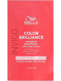 Wella Invigo Color Brilliance Fine To Medium Σαμπουάν για Προστασία Χρώματος & Επανόρθωση για Βαμμένα Μαλλιά 15ml