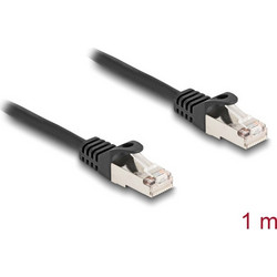 DeLOCK S/FTP Cat.5e Καλώδιο Δικτύου Ethernet 1m Black