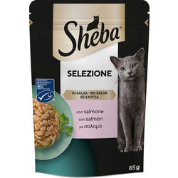 Sheba Selezione Σολομός σε Σάλτσα 85gr