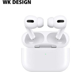 WK V02 Ακουστικά Bluetooth In Ear White