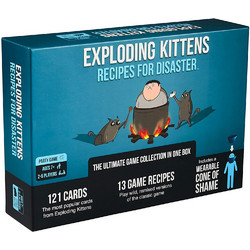 Κάισσα Exploding Kittens Συνταγές Για Καταστροφή Επιτραπέζιο Παιχνίδι για 7+ Ετών για 2-5 Παίκτες