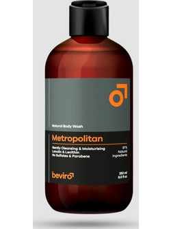 Beviro Metropolitan Natural Ανδρικό Αφρόλουτρο σε Gel 250ml