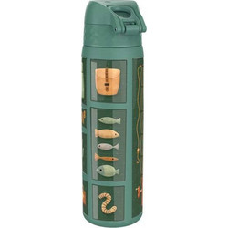 Ion8 Fishing Παιδικό Μπουκάλι Θερμός Ανοξείδωτο BPA Free Πετρόλ 500ml