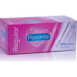 Pasante Regular Range Προφυλακτικά με Λιπαντικό 144τμχ