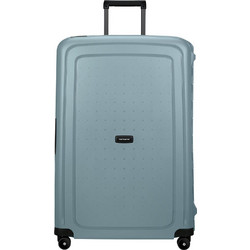 Samsonite S'Cure Βαλίτσα Μεγάλη 81x55x35cm με 4 Ρόδες Γαλάζια