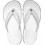 Crocs Crocband Ανδρικές Σαγιονάρες Ανατομικές Λευκές 11033-100