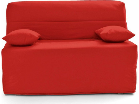 SO'HOME Διθέσιος Καναπές Κρεβάτι Κόκκινος 140x110x94cm 350286165