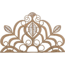 Liberta Jaipur Κεφαλάρι Κρεβατιού Τοίχου Rattan Φυσικό 160x3x100cm 09-1988