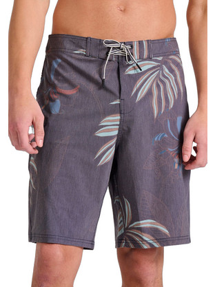 Funky Buddha Ανδρικό Μαγιό Βερμούδα Floral Γκρι FBM009-016-16