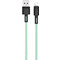 XO NB-Q166 USB-A to Lightning Cable 1m Green