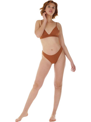 Gsecret Bikini Set Τριγωνάκι Καφέ 1097-27127