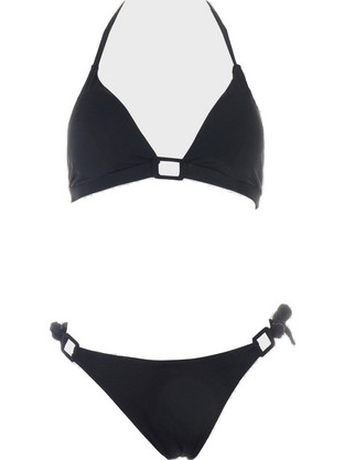 Gsecret Bikini Set Τριγωνάκι Brazil Μαύρο C9320-28337
