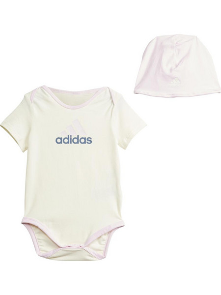 Adidas Φορμάκι Εσώρουχο Κοντομάνικo Μπεζ IQ4109