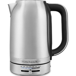 KitchenAid 5KEK1701ESX Ανοξείδωτος Βραστήρας 1.7lt 2400W με Ρύθμιση Θερμοκρασίας
